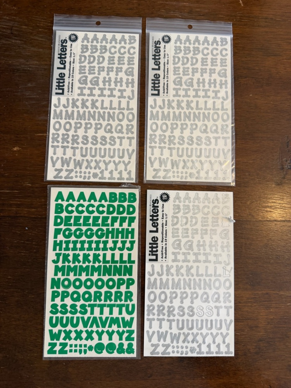 Alphabet Sticker Lot Different Designs - Picture 4 of 7